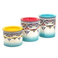 thumbnail image 1 of EuroCeramica Zanzibar Zanzibar- Bocal 3 Pcs, Ensemble de 3 Pcs, Multicolore, 1 of 4