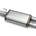 thumbnail image 3 of Flowmaster Exhaust System Kit 718130 FlowFX Cat-Back System; 409S Stainless Steel; With Muffler; 3 Inch Pipe Diameter; Single Exhaust With Dual Exit; Dual Side Exit, 3 of 8