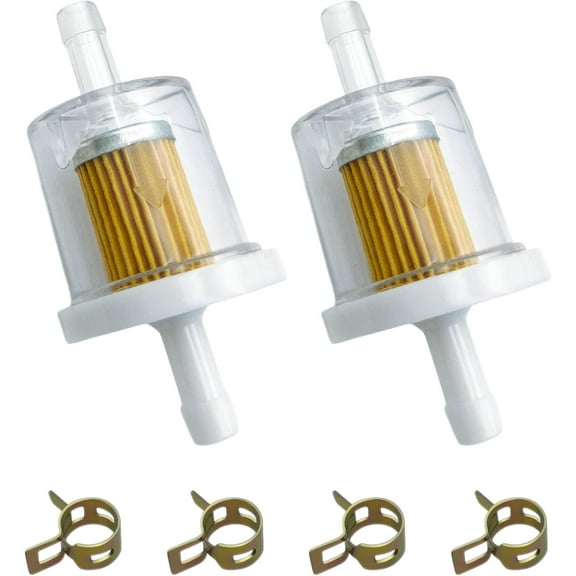 1/4 Fuel Filter Kit for Briggs and Stratton 691035 493629 84001895 794079 56002 Toro Craftsman MTD Kawasaki FH430V