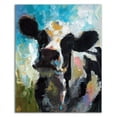 thumbnail image 3 of 17" x 22" Daisy by Cari J. Humphry - Wall Art Print on Canvas Fabric White, 3 of 3