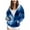 Dark Blue, variant on UngA Zip Up Hoodie Women Oversized Fall Outfits 2025 Drawstring Zipper Hoodie Y2K Casual Loose Fit Long Sleeve Hoodies (Blue,4XL)