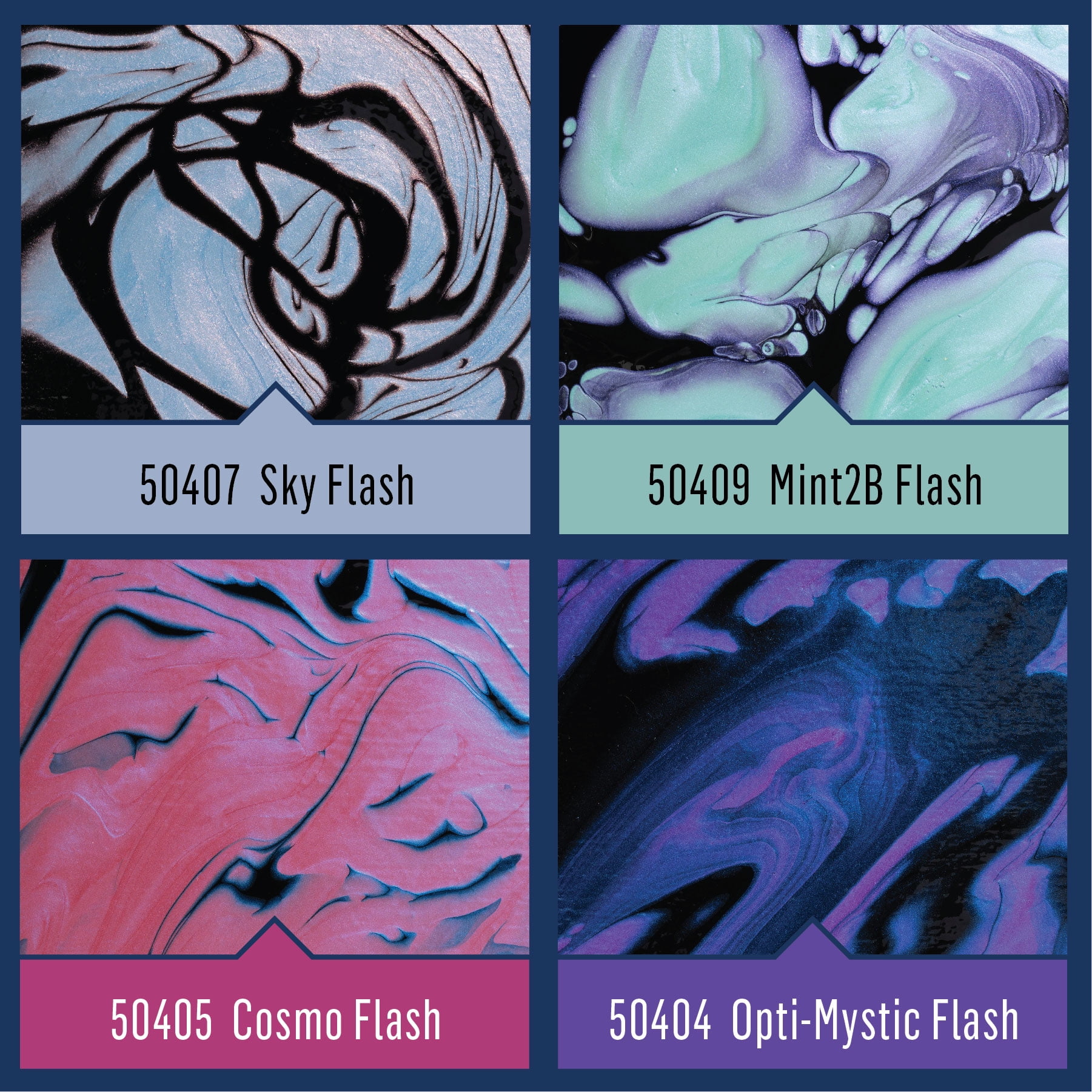 FolkArt Drizzle Flash Pre-Mixed Fluid Pouring Acrylic Paint, Cosmo Flash, 9 fl oz