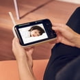 thumbnail image 2 of Motorola Baby Monitor PIP1610 HD Connect - Monitor de bebé con vídeo WiFi de 5" con cámara, montaje en pared, 1080p, aplicación de guardería para teléfono inteligente, alcance de 1000 pies, audio bidi, 2 of 5