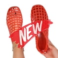 thumbnail image 2 of Tqyyweavej Women's Jelly Ballet Flats Mesh Clear Hollow Comfortable Shoes Slip On Breathable Casual Jelly Sandals for Women 36-41, 2 of 10