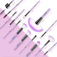 thumbnail image 5 of Make up Brushes, VANDER Professional 32pcs Makeup Brush Set, Makeup Brushes Set Foundation Blending Cosmetic Brush Set Kit,Purple, 5 of 5