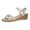 Beige, variant on Hvyesh Wedge Sandals for Women Dressy Summer Open Toe Sandals Comfy Arch Support Sandals Walking Breathable Sandal Size 6.5