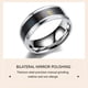 thumbnail image 5 of Temperature Monitor Rings Digital Thermometer Sensor, Body Smart Rings Couple Lovers Christmas Wedding Rings, Home Decor, 5 of 9
