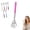 Pink, variant on Telescoping Back Scratcher Extendable - Stainless Steel Skeleton Hand Claw Back Massager, Portable Telescopic Back Scratcher for Men Women, Multiple Colors, Travel Size Massage Tool (Green)