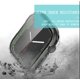 thumbnail image 4 of Screen Protector Compatible with Apple Watch Series 8 7 Case 45mm Hard PC Plating Bumper HD Tempered Glass Cover for iwatch 8 Series 7 Unisex Smartwatch Band Accessories (45mm, Black), 4 of 5