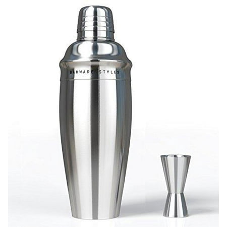 Links Barware Set Barware Styles Classic and Elegant Stainless Steel 3-Piece Martini and Cocktail Shaker Set Frustration-Free Packaging ()