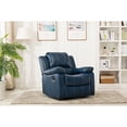 thumbnail image 2 of Comfort Pointe Spence Navy Blue Faux Leather Lift Chair, 2 of 2