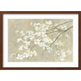 thumbnail image 2 of Art.com Dogwood in Spring Neutral Crop Art Print by Danhui Nai, Brown Frame Wall Art, 23" x 17", 2 of 5