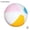 16inch-B, variant on 1 Pack Beach Balls, 12/16 Inch Beach Balls, Rainbow Color Pool Toys Pool Balls for Swimming Pool, Beach Toys Inflatable Ball for Summer Parties and Water Games