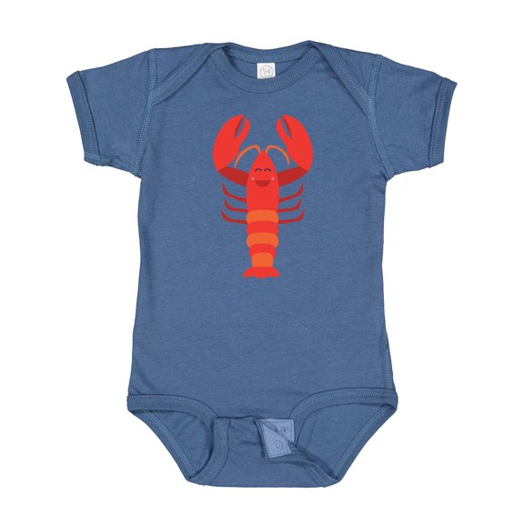 Inktastic Lobster Distressed Ocean Creature Boys or Girls Baby Bodysuit