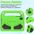 thumbnail image 5 of BMOUO Kids Case for Onn 8 inch Gen 4 2024 (Model:100135923) Tablet , Light Weight Shockproof Kids Case with Screen Protector for Walmart Onn 8" Gen 4 2024 Tablet Case ,Green, 5 of 6