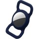 thumbnail image 1 of Case compatible with air tag for dogs and cats, soft shockproof cover (navy blue ), 1 of 5