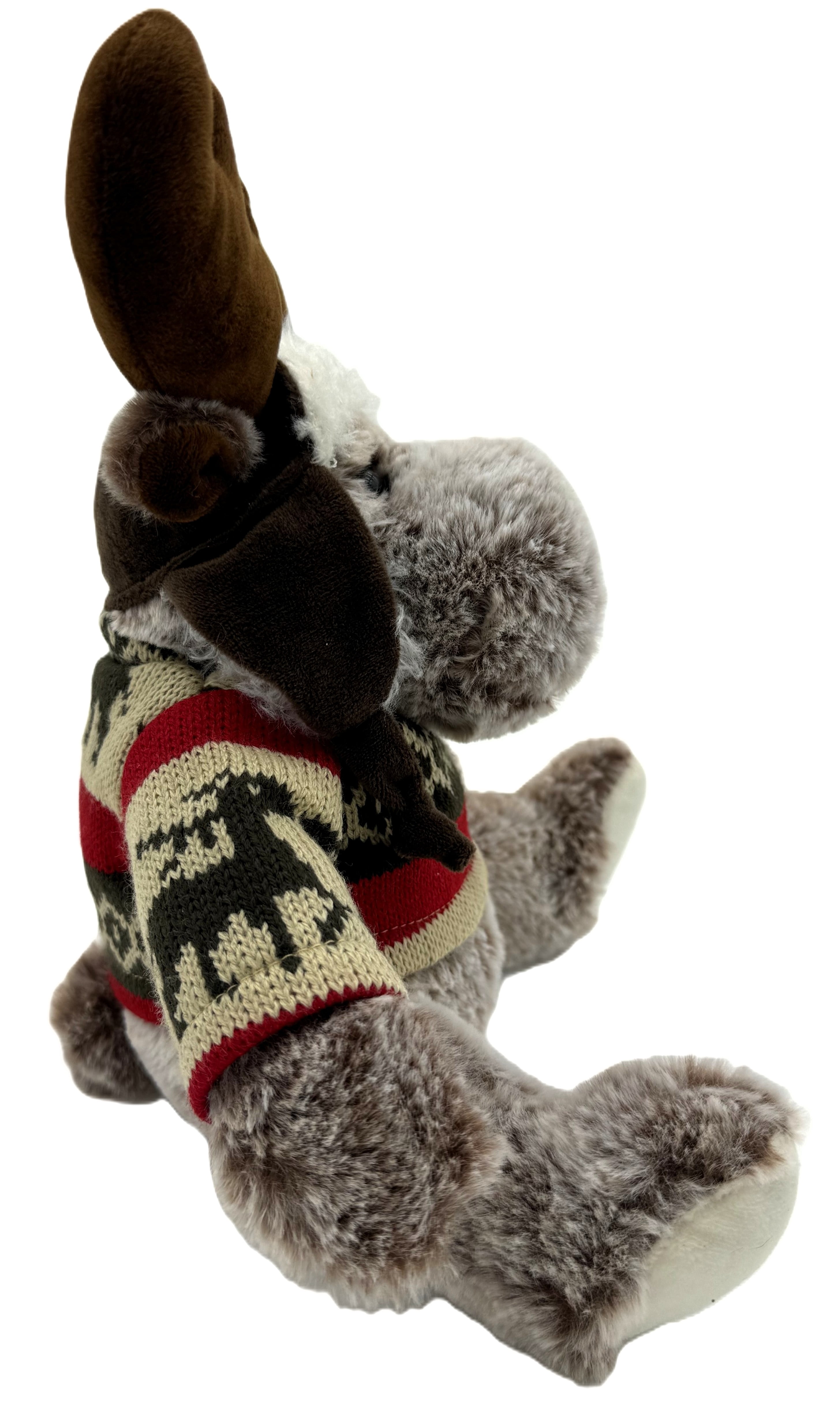 Alaskagift Moose With Sweater 9 Inch