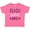 Hot Pink, variant on My Gigi Loves Me Hearts in Pink Plaid Boys or Girls Baby T-Shirt