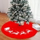 thumbnail image 3 of Falda de árbol de Navidad, tapete con copos de nieve, Reno, 72cm, 28 pulgadas, 3 of 4