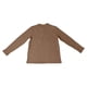 thumbnail image 4 of pstuiky camisas de manga larga para hombre, Camiseta de manga larga con cuello redondo y botones de terciopelo para hombre, color liso Tops casuales para hombres l, 4 of 5