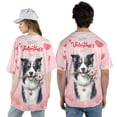 thumbnail image 5 of Happy Valentine's Day Border Collie holding flowers All Over Print 3D Baseball Shirt Borders Dog Lovers Gifts Idea Softball Sport - 3005, 5 of 6