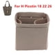 thumbnail image 2 of Se adapta al organizador de 18 bolsas de inserción H Picotin, cubo de maquillaje, bolso de mano de lujo, base moldeadora de cosméticos portátil para bolso de mujer, 2 of 5