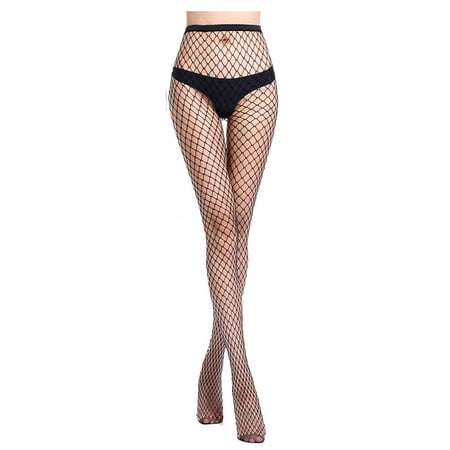 

Women Girl Sexy Fishnet Stockings Net Grid Pantyhose Mesh Tights Elastic Hollow Out Hosiery Leggings Long Socks