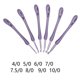 thumbnail image 3 of 8Pcs Crochet Hooks Set Craft Crochet Weaving Knitting Needles Hooks, 3 of 5