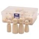 thumbnail image 1 of Muñeca con clavija de madera para niños, conjunto de personas, cuerpos de muñecas de madera sin terminar, artesanía Diy brillar Electrónica, 1 of 5