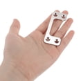 thumbnail image 3 of Minkissy 5Pcs Door Latch Plate Stainless Iron Security Strike Plate for Homeowners 2.72X1.10X0.08in, 3 of 7
