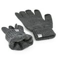 thumbnail image 2 of Polar Extreme Winter Warm Thick Soft Touch Screen Texting Gloves With Fleece Lining (Navy), 2 of 2