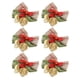thumbnail image 5 of 50 Uds Mini campanas con lazo Metal duradero Happy Vibes arco de Navidad ampliamente utilizado con campanas para fiesta en casa Oficina, 5 of 5
