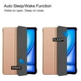 thumbnail image 3 of FIEWESEY For iPad Air 11-inch M3 2025/ iPad Air 11" M2 2024, for iPad Air 5th Generation (2022) / for iPad Air 4th Generation (2020) 10.9", Auto Sleep/Wake Smart Cover Soft TPU Back Case - RoseGod, 3 of 8