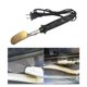 thumbnail image 5 of Kit de reparación de parachoques de coche, soldadura eléctrica con soldador de plástico, varillas, malla de refuerzo, soporte de hierro caliente, Solo soldador, 5 of 9