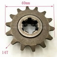 thumbnail image 3 of Applies to Front Gear Box Sprocket T8F 11 14 17 20T 20 Tooth Pinion For 47cc 49cc Minimoto Mini Dirt Pit Bike Moped Scooter, 3 of 7