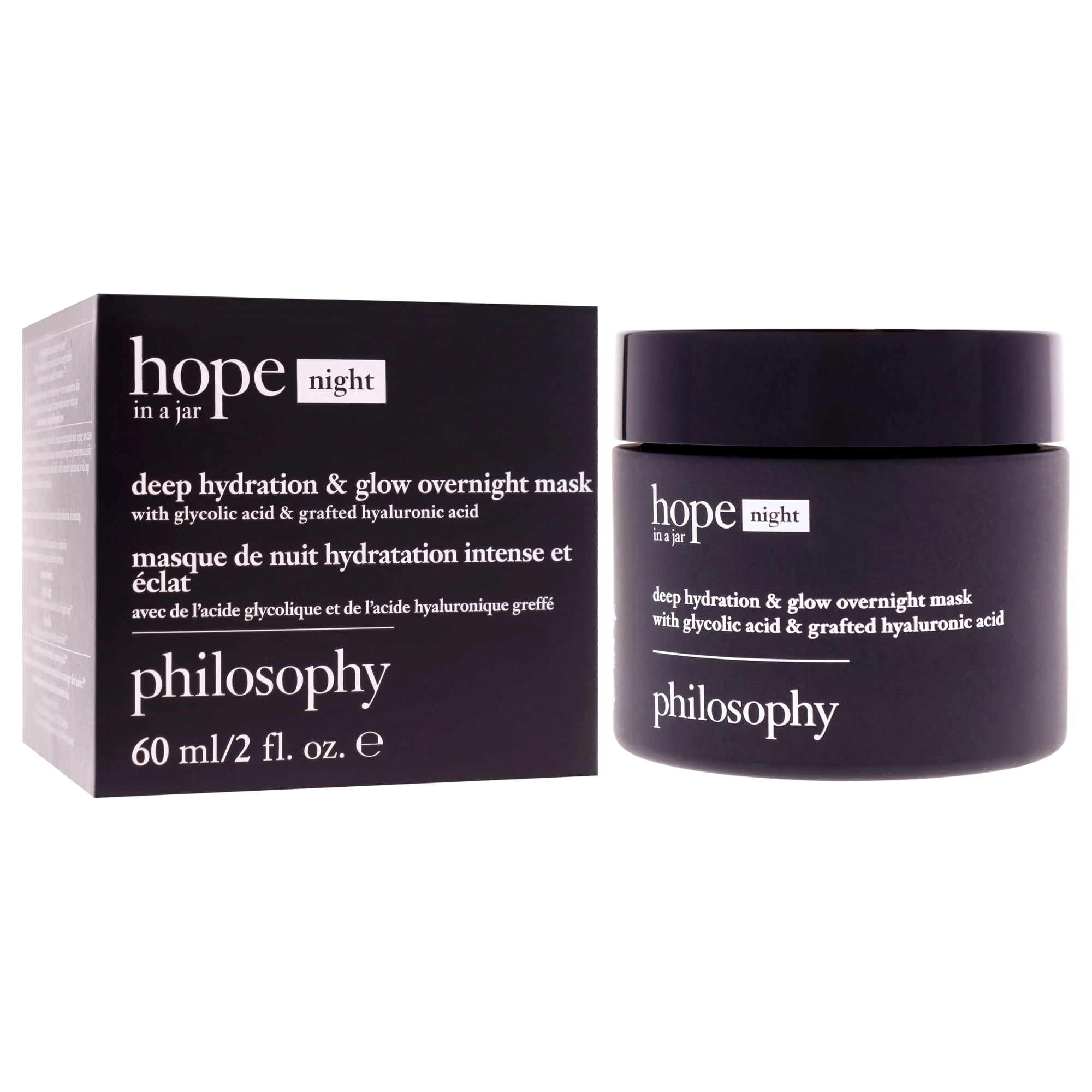 Philosophy Hope in A Jar Deep Hydration and Glow Overnight Mask , 2 oz Mask