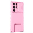 thumbnail image 3 of Decase Rugged Case for Samsung Galaxy S23 FE with Slide Camera Lens Protector,Heavy Duty Hybrid Military Grade Drop Protection Shockproof Kickstand Phone Cover,for Samsung Galaxy S23 FE,Pink, 3 of 9