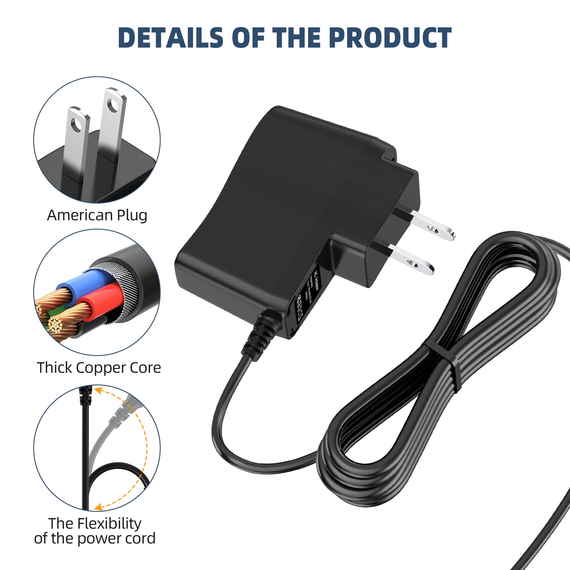 PGENDAR AC DC Adapter For Sears Roebuck Craftsman Model No. 315.111373 315111373 3.6V 3.6 Volt Brite Driver BriteDriver Cordless Screwdriver Power Supply Cord Cable PS Wall Battery Charger