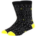 thumbnail image 1 of Calcetas de Medio Tubo SockPacMan03 2Pares 6.5-10.5US PacMan Calcetines Tubo Medio Algodón., 1 of 1