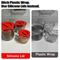thumbnail image 4 of 3PCS Reusable Silicone Replacement Lids Fits for Acnhor Hocking 1-Cup, 2-Cup & 4-Cup Glass Liquid Measuring Cups, 4 of 7