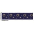 thumbnail image 3 of Ambesonne Astral Fabric by the Yard, Moon Sun Universe Print Goth, 3 Yards, Yellow Dark Indigo, 3 of 5