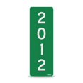 thumbnail image 1 of Señal reflectante para dirección Interstate SignWays 15 x 46 cm verde, 1 of 9