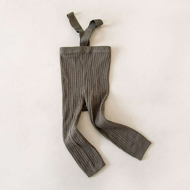 oqasdz Baby Toddler Girls Leggings Solid Color Outdoor Play Soft