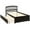 Espresso, variant on Hassch Wood Platform Bed Frame with Headboard, Trundle, Solid Wooden Foundation, No Box Spring Needed, Wood Slat Support, Twin size, White