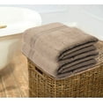 thumbnail image 5 of MALLONI HOME 100% Premium Cotton 2 Pack Oversized Bath Towel Set 28x55 inches, Large Bath Towels, Ultra Absorbant Compact Quickdry & Lightweight Towel, Ideal for Gym Travel Camp Pool - Tan, 5 of 7