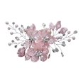 thumbnail image 1 of Horquillas para el pelo para boda, accesorios decorativos para fiestas, novedosos, ligeros, regalo para fiestas, pinzas para el pelo, para Alambre de plata rosa, 1 of 10