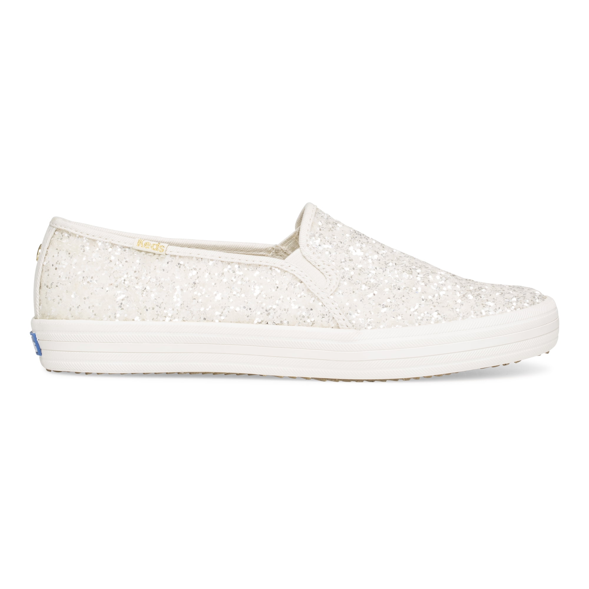 kate spade white slip on sneakers