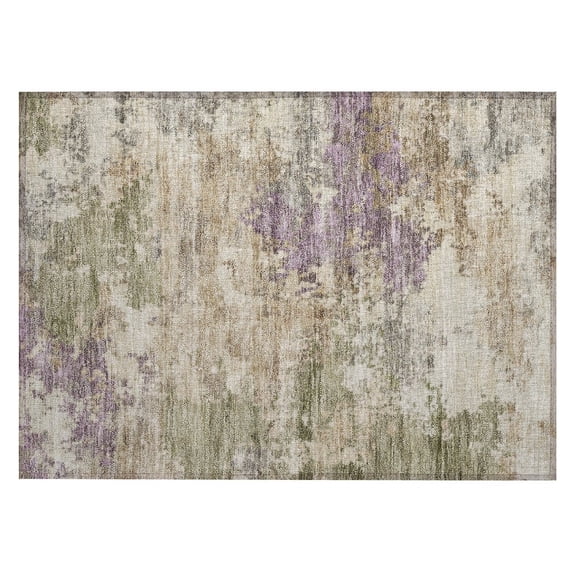 Dalyn Rugs Machine Washable Indoor/Outdoor Chantille ACN2068 Beige 1'8" x 2'6" Rug