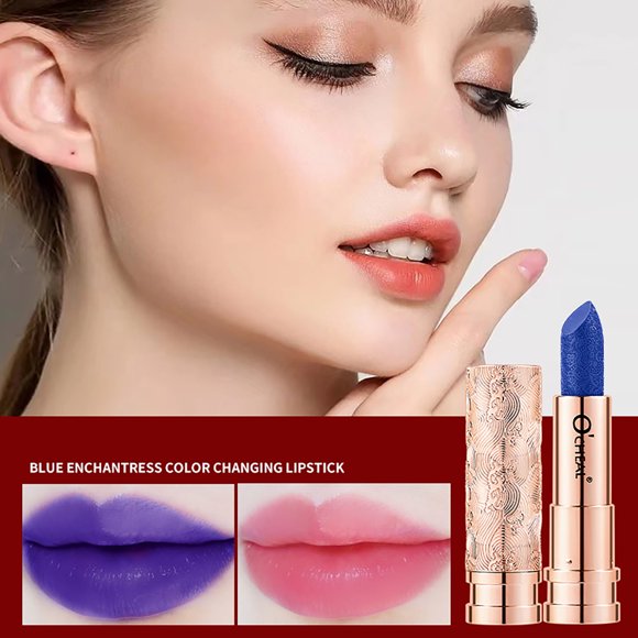 FcBaudy Lipstick for Women, Lip Stain, Lip Gloss Colorful Makeup Carotene Moisturizing And Moisturizing Lipstick, Blue Witch Warm Lipstick, Thousand People Thousand Color Lip Oil lipstick lipstick