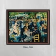 thumbnail image 7 of Dance at Le Moulin De La Galette by Auguste Renoir Framed Wall Art Print, Great for Living Room or Kitchen Wall Decor, 11x14, 2404W, 7 of 7